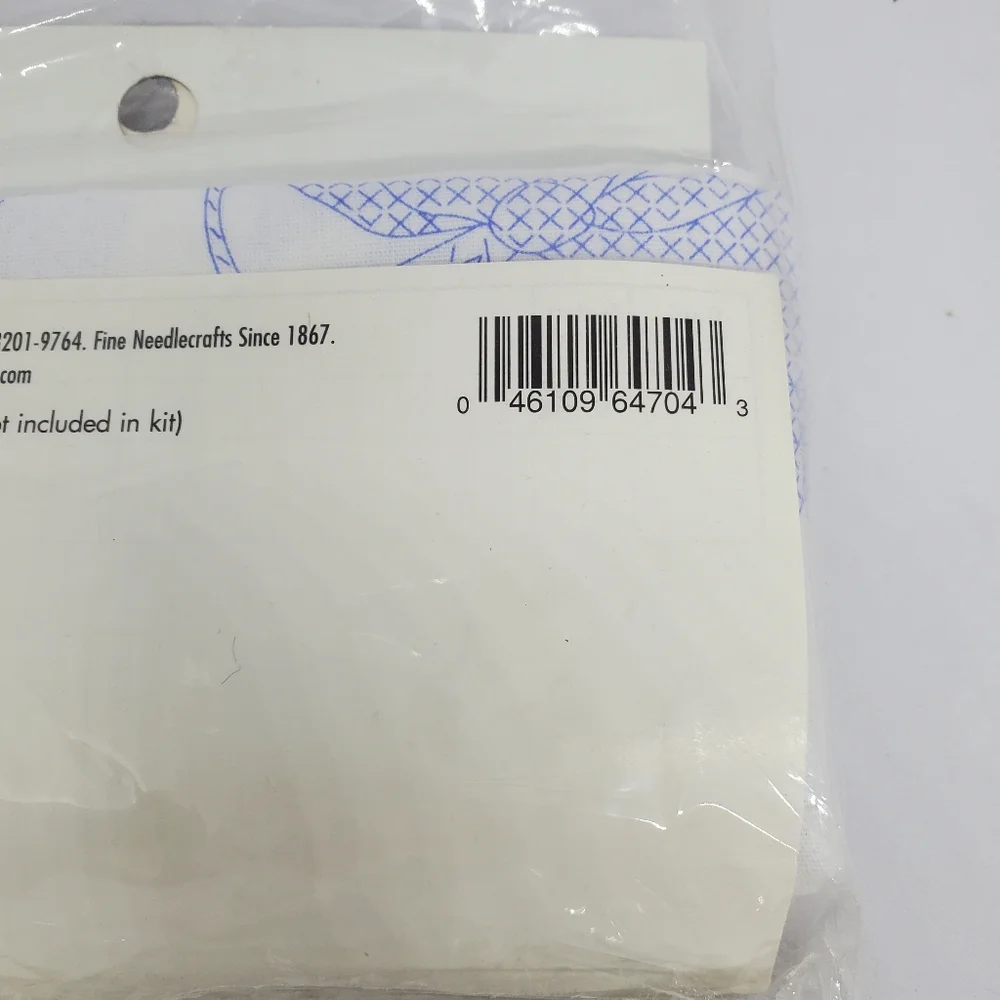 Bucilla Special Edition Elegant Rose Dresser Scarf #64828 Lot Of 2 New